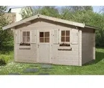 Weka Gartenhaus 110 Gr.1, ca. B460/H266/T374 cm, Natur