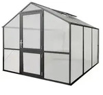 KGT Gew&auml;chshaus Rose III, ca. B233/H215/T322 cm, Dunkelgrau