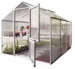 KGT Gew&auml;chshaus Rose II, Silber