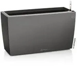 LECHUZA&reg; Kunststoff-Kasten CARARO All-in-One-Set, rechteckig, ca. B75/H43/T30 cm,