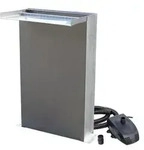 Ubbink Wasserfall-Set Venezia, ca. B36,5/H50/T9 cm, Silber