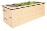 Weka Profi-Hochbeet 669 C, ca. B205/H81/T91,7 cm, Natur