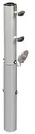 Doppler Bodenh&uuml;lse f&uuml;r Sonnenschirme &Oslash; 32 - 60 mm, Silber