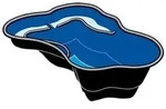 Ubbink Fertigteich Iris S II, 240 l, Schwarz