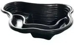 Ubbink Fertigteich Calmus S I, 145 l, Schwarz