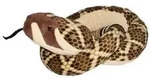 WILD REPUBLIC&reg; Stofftier Schlange Diamondback, Hellbraun