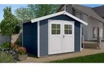 Weka Gartenhaus 122 Gr. 4, ca. B380/H253/T274 cm, Dunkelgrau