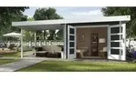 Weka Designhaus 126 B, Gr. 2, ca. B645/225/T377 cm, Dunkelgrau