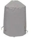 tepro Universal Abdeckhaube f&uuml;r Kugelgrill, &Oslash; 73, H 90 cm, Hellgrau