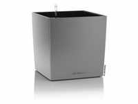 LECHUZA® CUBE, All-in-One Set, Silber