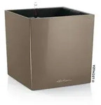 LECHUZA&reg; CUBE, All-in-One Set, Taupe