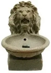 Ubbink Polyresin-Gartenbrunnen Basel, 38 x 45 x 52 cm, Beige