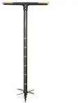 Fiskars QuikDrill Handerdbohrer, 200 mm, Orange, Schwarz
