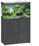 EHEIM Aquarium Kombination VivalineLED 126, ca. B81/H119/T36 cm, Dunkelgrau