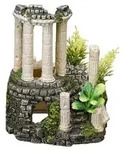 Nobby Aquariumdeko Antike S&auml;ulen mit Pflanzen, ca. B11,2/H14/T10 cm
