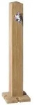 Garantia Kunststoff-Wasserzapfs&auml;ule Wood, ca. H100 cm, Hellbraun