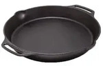Petromax Feuerpfanne FP35-H mit Henkeln, ca. B41,3/H5/T37 cm, Schwarz