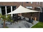 Floracord Sonnensegel, dreieckig, ca. B360/T360 cm, Beige