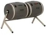 Lifetime Trommelkomposter 380 l, ca. B165/H109/T79 cm, Braun