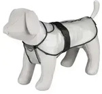 Trixie Hunde-Regenmantel Tarbes, Schwarz, Transparent