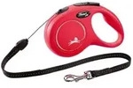 flexi&reg; Hundeleine Seil-Leine New Classic, Small, 8m, Rot