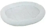 Trixie wendbares Kuschelbett, oval, ca. B47/T38 cm, Rot, Wei&szlig;