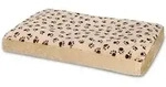 SILVIO design Hundebett Silvio mit Pfotenmuster, rechteckig