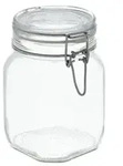 Bormioli Rocco Einmachglas mit B&uuml;gelverschluss, Transparent