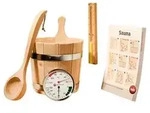Weka Sauna Premium-Zubeh&ouml;r-Set, 5-teilig