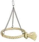 Nobby Vogelspielzeug Sisal Ring, beige, ca. B18/H25/T5 cm