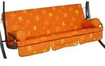 Angerer Schaukelauflage Trend, Design Korfu terra, Orange