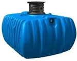 4rain Flachtank Flat L, Blau