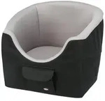 Trixie Autositz, grau/schwarz, ca. B44/H39/T40 cm, Schwarz, Grau