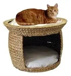 Silvio Design Korbh&ouml;hle Korbturm Wasserhyazinthe, Beige