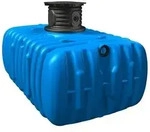 4rain Flachtank-Paket Flat M Haus-Premium, Blau