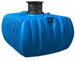 4rain Flachtank-Paket Flat L Haus-Premium, Blau