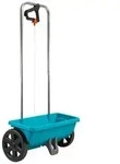GARDENA Streuwagen L, T&uuml;rkis, Schwarz, Silber
