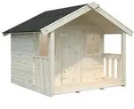 Palmako Spielhaus Felix, ca. B216/H169/T184 cm, Natur