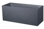 EDA Kunststoff-Kasten Graphit, anthrazit, ca. B99,5/H43,5/T39,5 cm