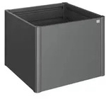 Biohort Metall-HochBeet 1x1, ca. B103,1/H77/T103,1 cm, Dunkelgrau