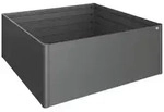 Biohort Metall-HochBeet 2x2, ca. B201,6/H77/T201,6 cm, Dunkelgrau