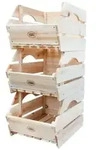 Habau Universalkiste, ca. B27/H20/T38 cm, 3er-Set, Creme