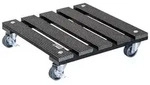 Wagner WPC-Pflanzroller, ca. B29/H7/T29 cm, Dunkelgrau