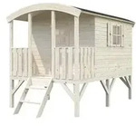 Palmako Spielhaus Huck, ca. B198/H225/T273 cm, Natur