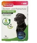 beaphar Zecken- und Flohschutzband f&uuml;r Hunde, 65 cm, Silber, Schwarz