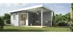 Weka Designhaus 213 B+ Gr. 1, ca. B585/H259/T279 cm, Grau