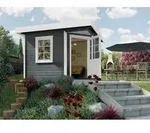 Weka Designhaus 213+ Gr. 2, ca. B338/H259/T338 cm, Dunkelgrau