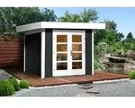 Weka Designhaus 126+ Gr. 2, ca. B361/H247/T316 cm, Dunkelgrau