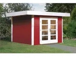 Weka Designhaus 126 Gr.2, ca. B361/H225/T316 cm, Rot