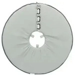 Trixie Schutzkragen f&uuml;r Hunde, grau